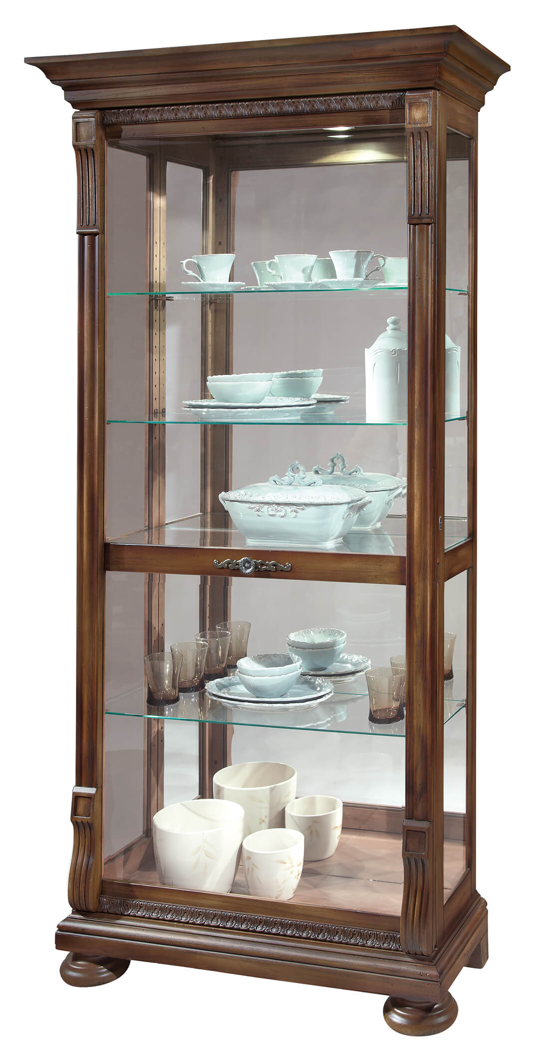 Howard Miller Curti 680-561 : Curio Display Cabinets :: Curi